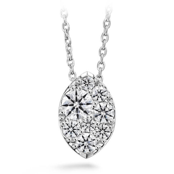 HEARTS ON FIRE TESSA DIAMOND NAVETTE PENDANT HFPTESN00508W