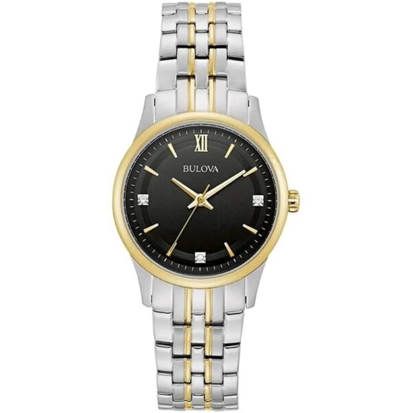 BULOVA TWO-TONE JUBILEE BAND WATCH 98P196