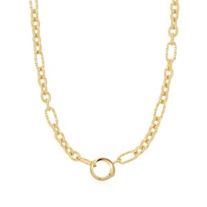ANIA HAIE GOLD LINK CHARM CHAIN CONNECTOR NECKLACE N048-03G