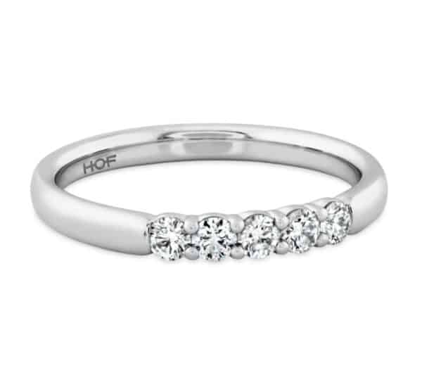 HEARTS ON FIRE SIGNATURE 5 STONE BAND HBASIG500758W-C - Image 2