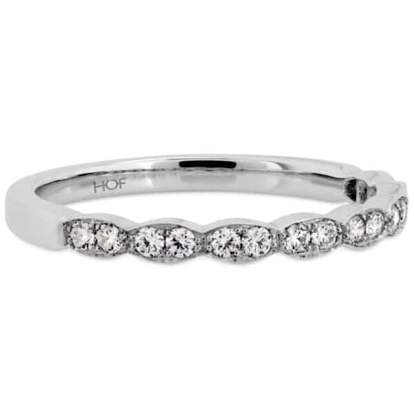 HEARTS ON FIRE LORELEI FLORAL DIAMOND BAND HBAFLOREL00208W-C - Image 3