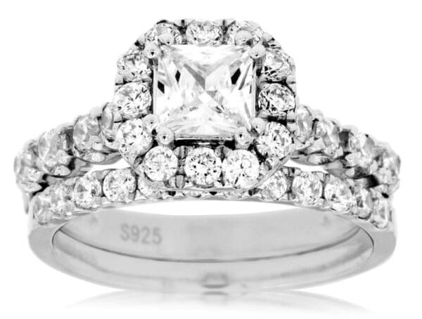 14K SEMI-MOUNT WEDDING SET WC7620S