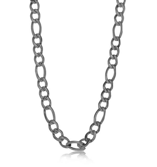 ITALGEM STEEL 6MM FIGARO CHAIN SGN20-22