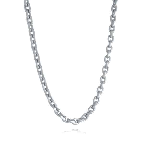 ITALGEM STEEL CHAIN NECKLACE SN47-24