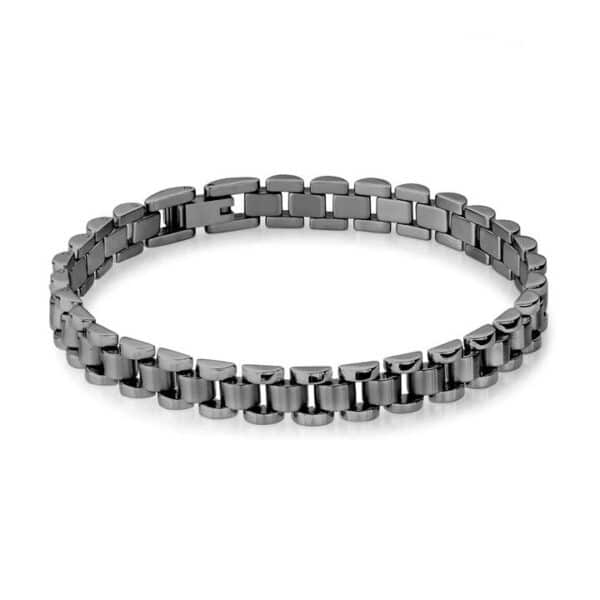 ITALGEM STEEL 8MM WATCH LINK BRACELET SMB487