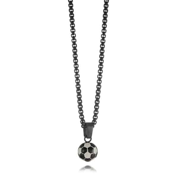 ITALGEM STEEL SOCCER BALL NECKLACE SP401 - Image 2