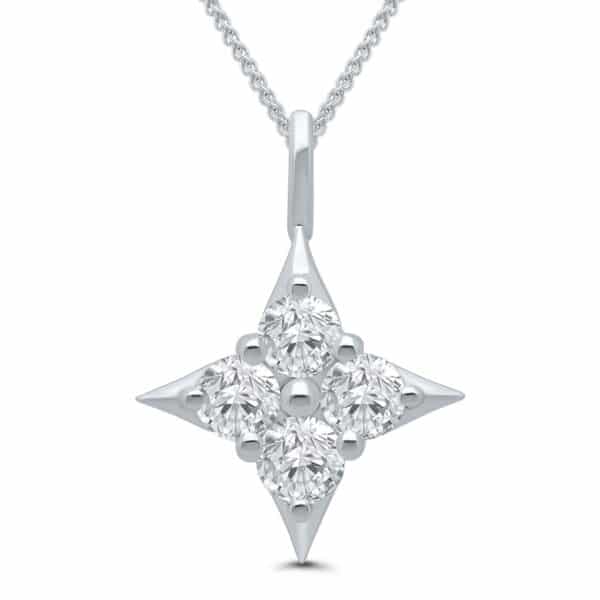 STAR OF HOPE DIAMOND NECKLACE 2464780107W