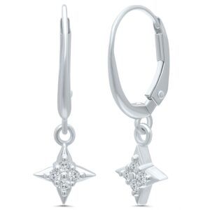 STAR OF HOPE HOOP EARRINGS 2231260107W