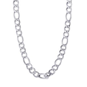 ITALGEM STEEL FIGARO LINK CHAIN SPN30-22