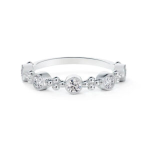 WHITE GOLD DIAMOND BAND FR1308