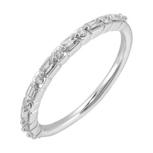 14K WHITE GOLD DIAMOND RING RG13472-4WB89