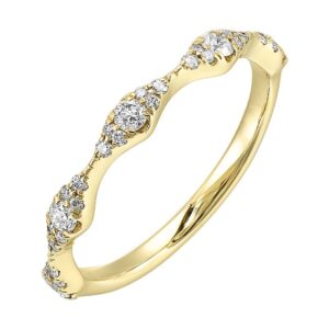 14K YELLOW GOLD DIAMOND RING RG13480-4YB89
