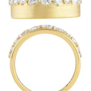 10K YELLOW GOLD DIAMOND RING M6896