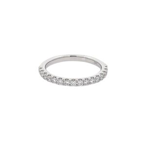 14K WHITE GOLD DIAMOND BAND W904N