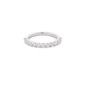 14K WHITE GOLD DIAMOND BAND WB2802N