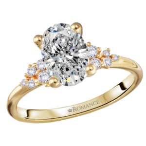 YELLOW GOLD DIAMOND SEMI-MOUNT 160127-OV150Y