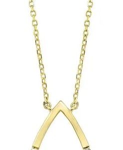 10K YELLOW GOLD DIAMOND NECKLACE PD32554-1YD