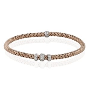 SIMON G. WOVEN BRACELET IN 18K LB2543-R