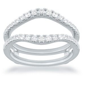 14K WHITE GOLD DIAMOND JACKET W902102