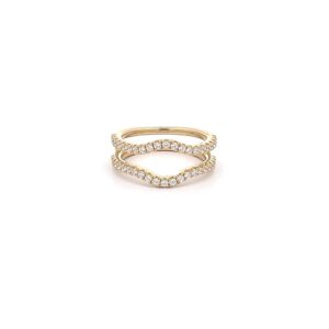 14K YELLOW GOLD DIAMOND WRAP Y902CIN