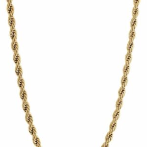 ITALGEM STEEL 5MM ROPE LINK CHAIN SYN26-24