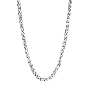 ITALGEM STEEL WHEAT LINK CHAIN SN36-24