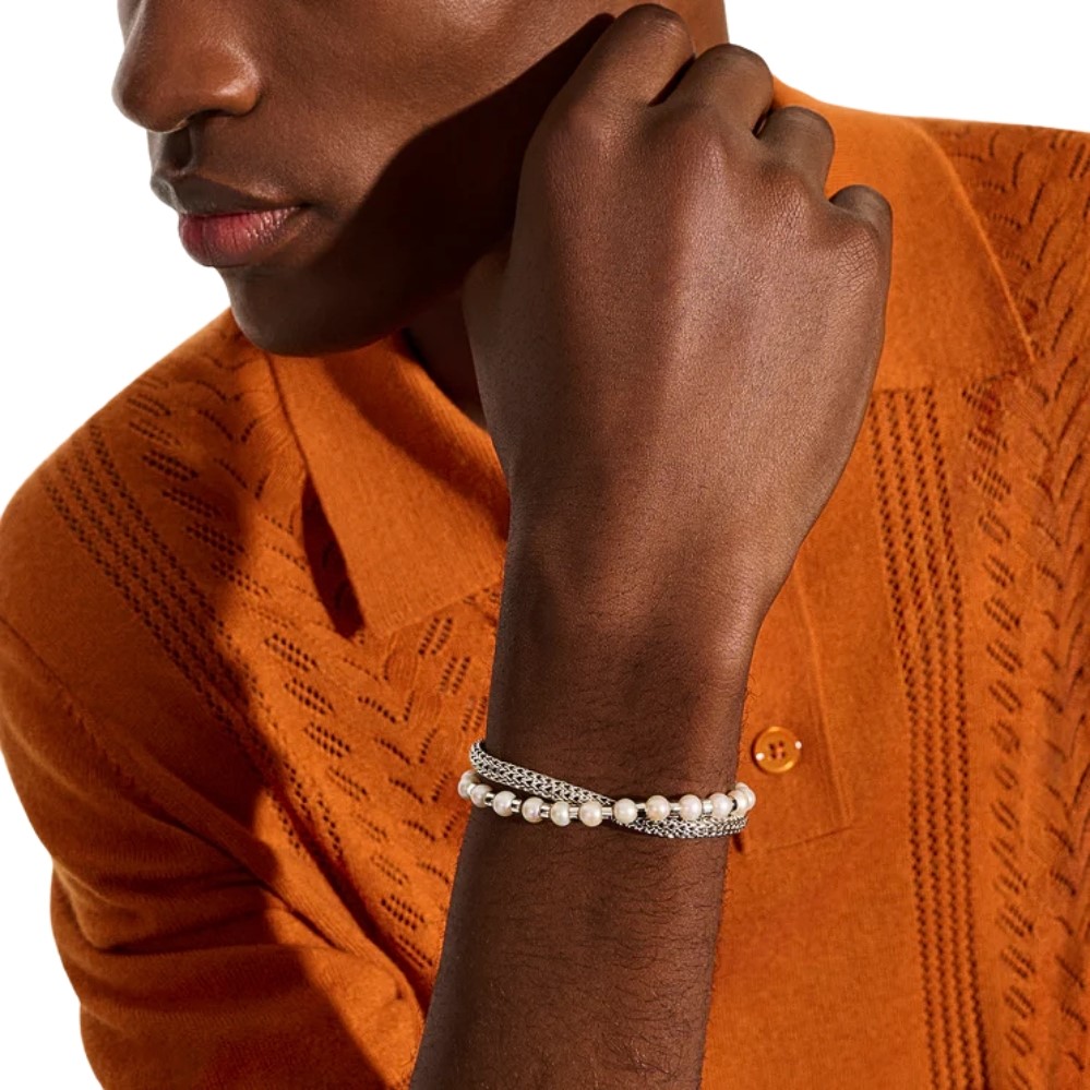 JOHN HARDY ESSENTIAL PEARL WRAP BRACELET BU9011061XUM - Image 4