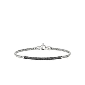 JOHN HARDY ESSENTIAL PAVE BRACELET BUS987084BLSXUM