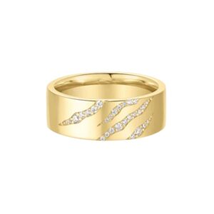 ANIA HAIE GOLD TIGER STRIPE BAND R067-03G-54