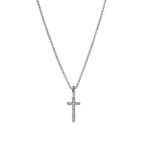 JOHN HARDY ESSENTIAL CROSS NECKLACE NBP9893882DIX16-18
