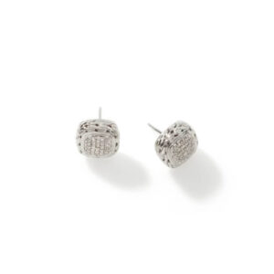 JOHN HARDY CARVED CHAIN STUD EARRINGS EBP92372DI
