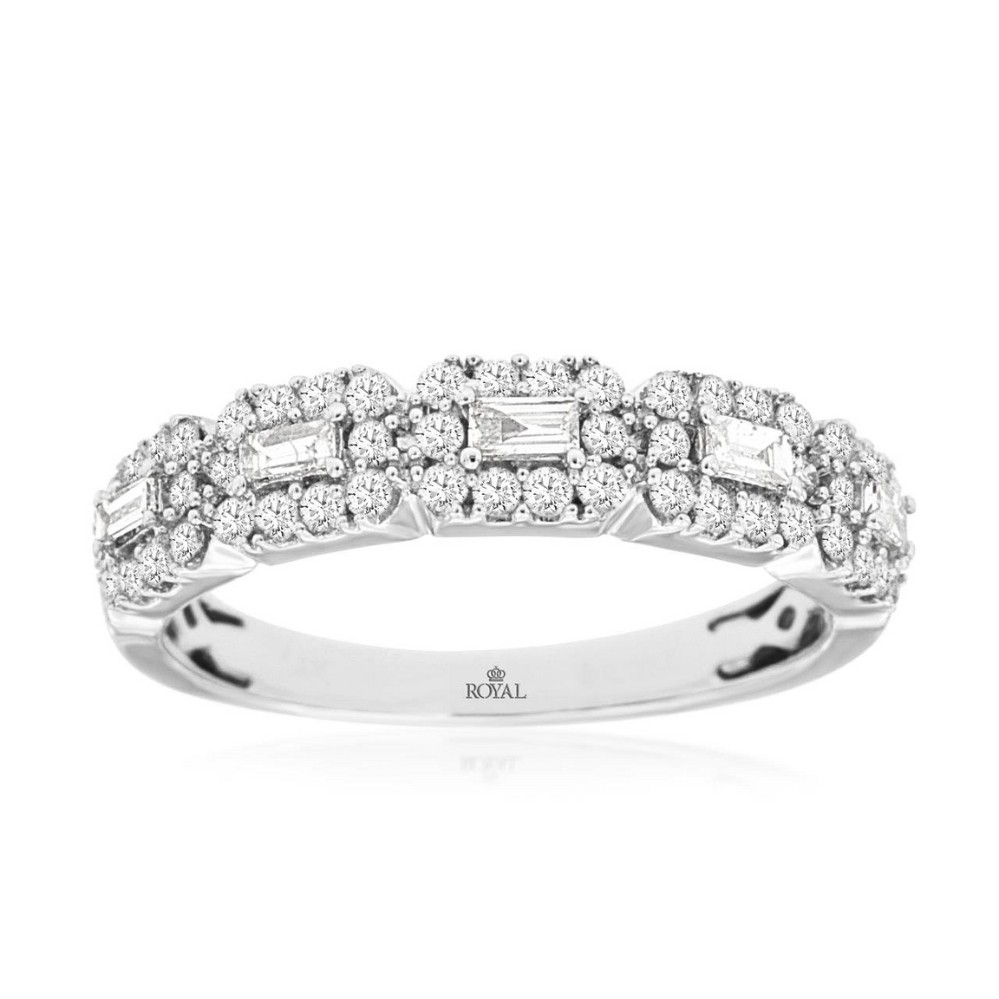 WHITE GOLD DIAMOND WEDDING BAND WH2263D