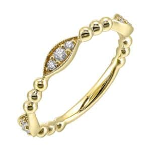 YELLOW GOLD DIAMOND RING RG13476-4YB