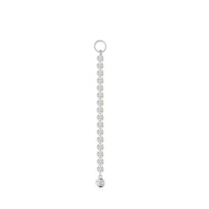 ANIA HAIE SILVER ROW BEZEL EARRING CHARM EC060-07H