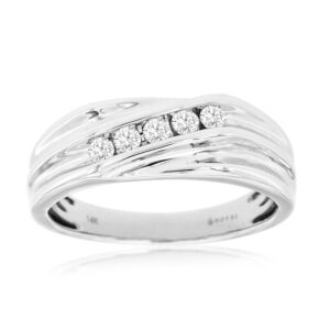 WHITE GOLD DIAMOND RING WC7810D