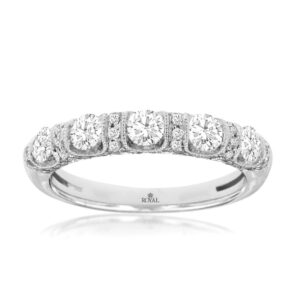 WHITE GOLD DIAMOND WEDDING BAND WC9248D