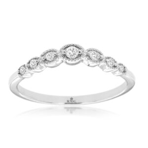 WHITE GOLD DIAMOND WEDDING BAND WH1090D
