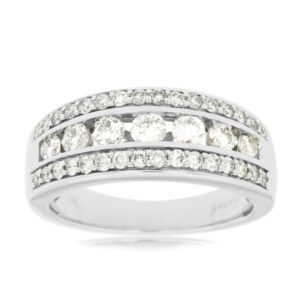 WHITE GOLD DIAMOND WEDDING BAND WC7281D