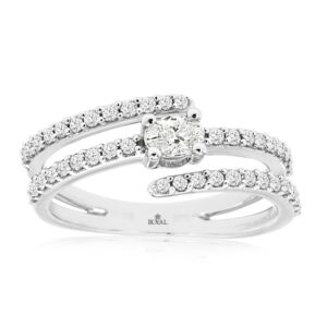 WHITE GOLD DIAMOND RING WH1680D