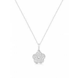 WHITE GOLD DIAMOND PENDANT WH3123D