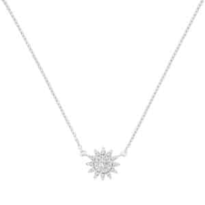 WHITE GOLD DIAMOND NECKLACE WH3250D