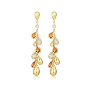 ANIA HAIE GOLD NANO GEM TEARDROP CASCADE EARRINGS E066-10G