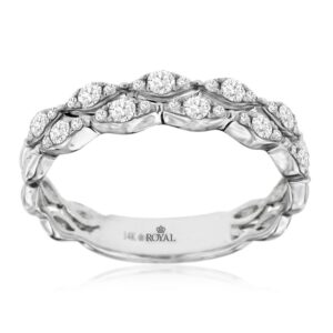 WHITE GOLD DIAMOND WEDDING BAND WC9791D