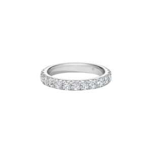 HEARTS ON FIRE VELA FRENCH CUT PAVE BAND UU2642PTGHV1006500