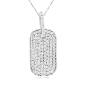 WHITE GOLD DIAMOND PENDANT WH2043D