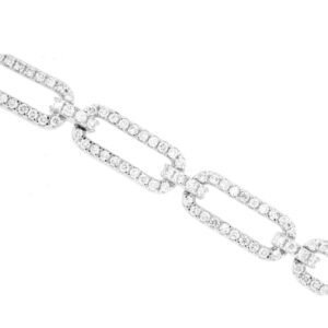WHITE GOLD DIAMOND BRACELET WH2118D