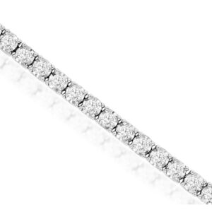 WHITE GOLD DIAMOND BRACELET WC9077D