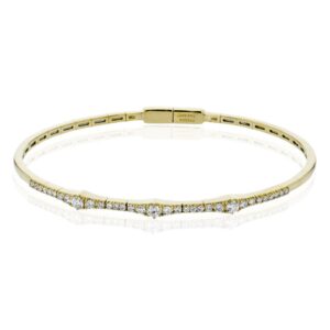 SIMON G. BANGLE IN 18K GOLD LB2382-Y