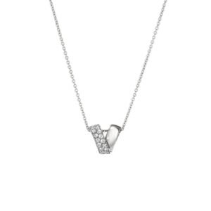 HEARTS ON FIRE INSIDE/OUT MULTI-WEAR RONDEL DIAMOND PENDANT NECKLACE UU29198WGHV0401800