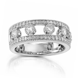 WHITE GOLD DIAMOND RING WC2687